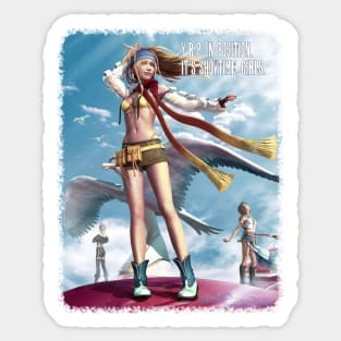 Final Fantasy X2 - Rikku Sticker